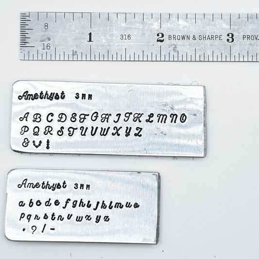 Amethyst upper + lowers 3mm