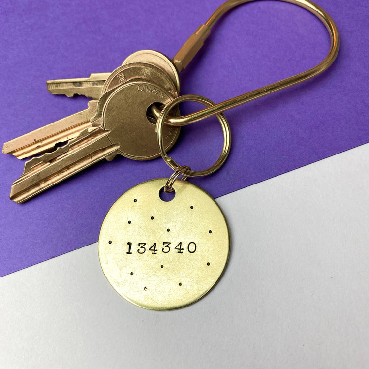 BTS 134340 Pluto Keychain Merch ARMY Gift