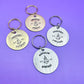 BTS Bangtan Forever Keychain BTS Merch ARMY Gift Handmade Handstamped Kpop Gift