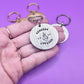 BTS Bangtan Forever Keychain BTS Merch ARMY Gift Handmade Handstamped Kpop Gift
