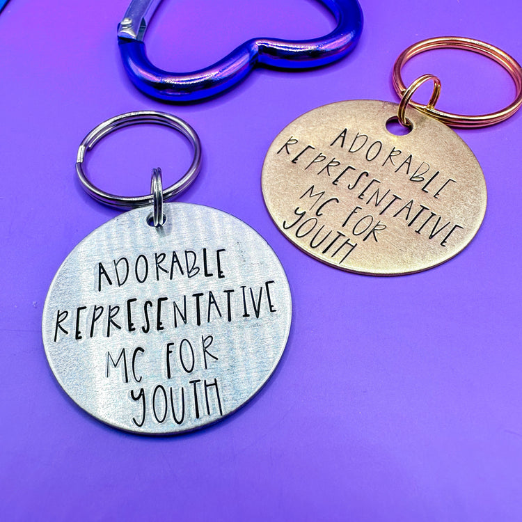 BTS ARMY Legal Name Keychain Merch Adorable Representative MC For Youth