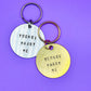 BTS Yoongi Marry Me Keychain BTS Merch Suga Handmade Gift Handstamped Kpop