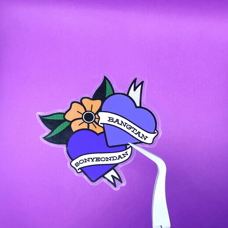 BTS Mini Sticker Set ARMY Gift Bangtan Waterproof Small Sticker Pack