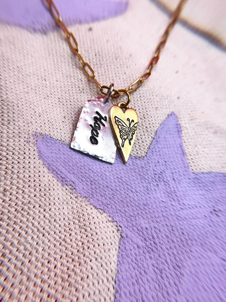 JHope Necklace Hope On The Stage Merch Hope Butterfly HOTS BTS Hobi