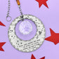 Hope On The Stage SunCatcher Merch JHope Hobi Hand Stamped BTS HOTS Hanging Crystal