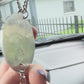 Magic Shop Car Charm Hand Stamped Purple Crystal Car Ornament