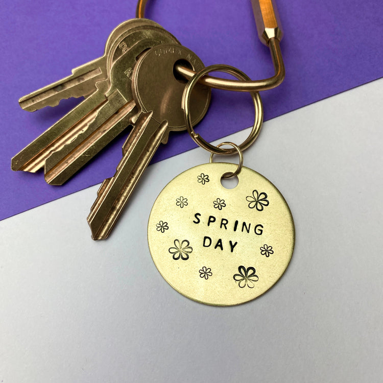 Spring Day Keychain