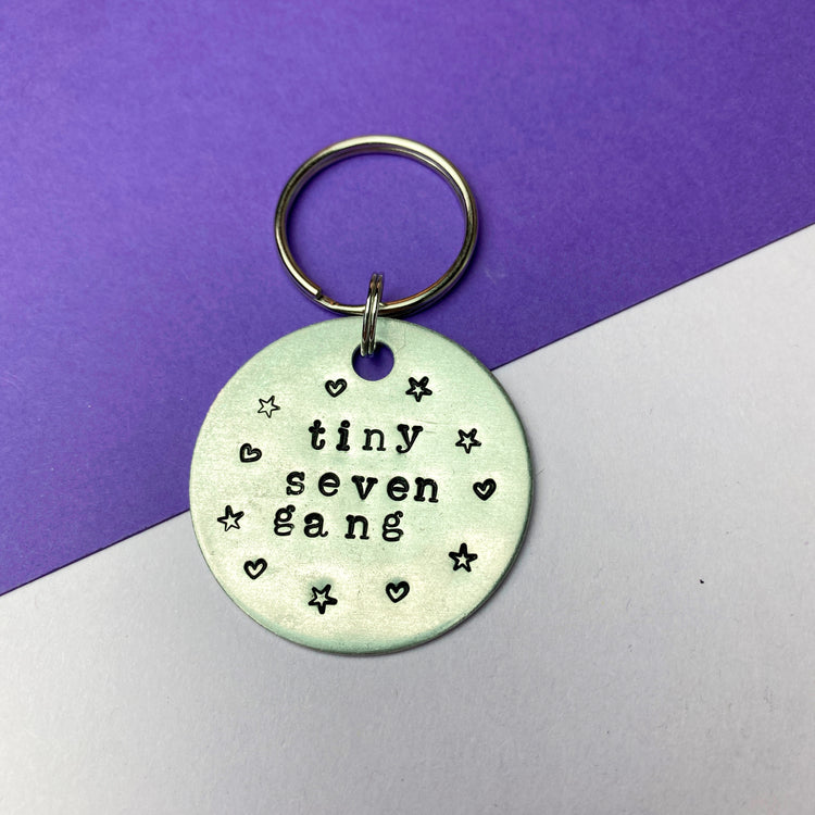 Tiny Seven Gang Keychain