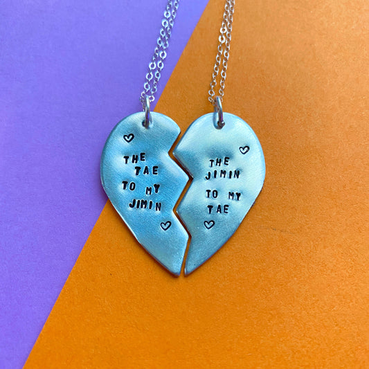 Jimin To My Tae Best Friend Necklace